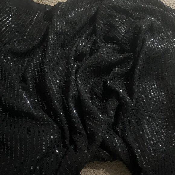 Other - Black sequin saree